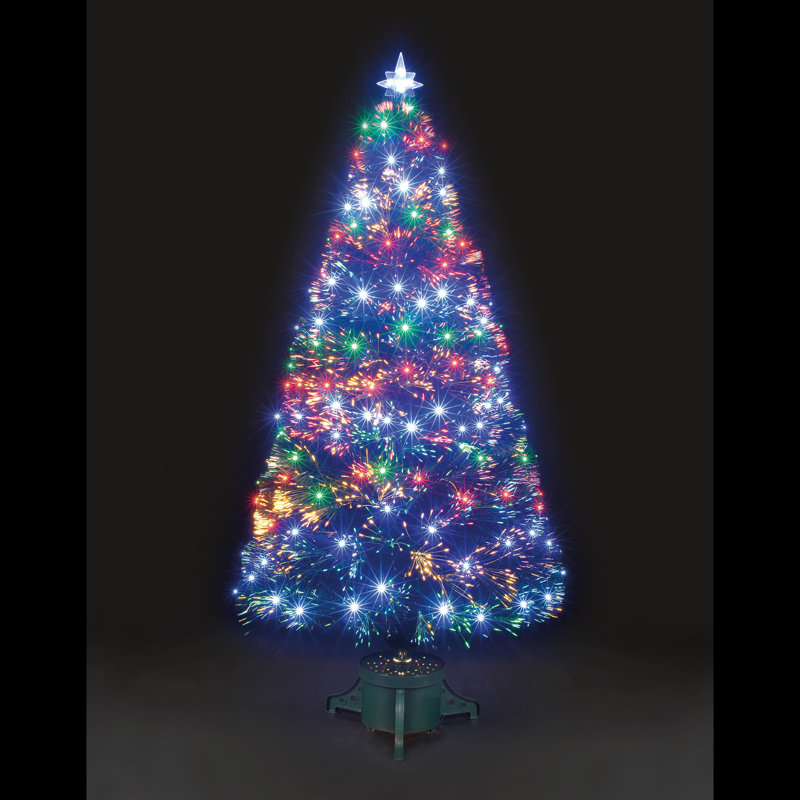 The Seasonal Aisle 3' Green Artificial Christmas Tree with 90 Flashing